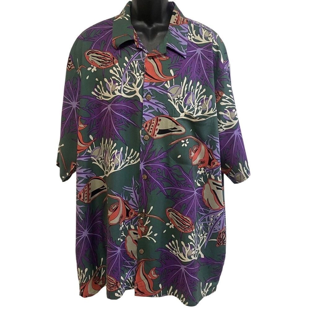 Joe Kealoha Vintage Hawaiian Shirt Men’s Large